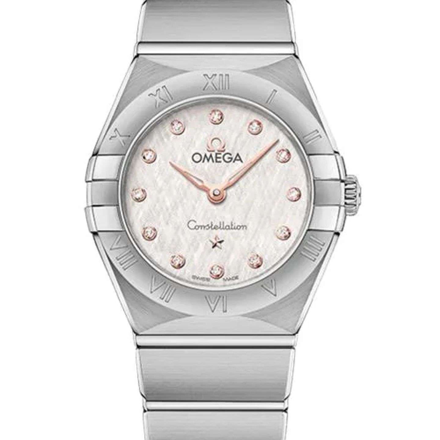 Omega Constellation Quartz 131.10.25.60.52.001 (2026) - Zilver wijzerplaat 25mm Staal (1/1)