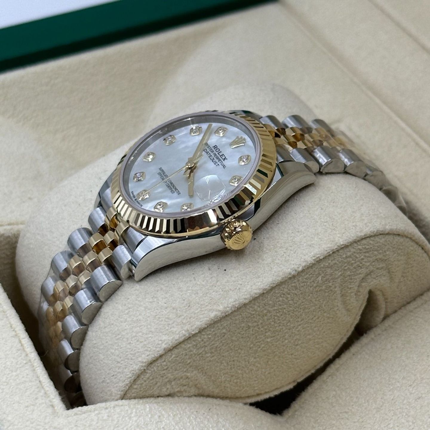 Rolex Datejust 31 278273 (2024) - Wit wijzerplaat 31mm Staal (6/8)