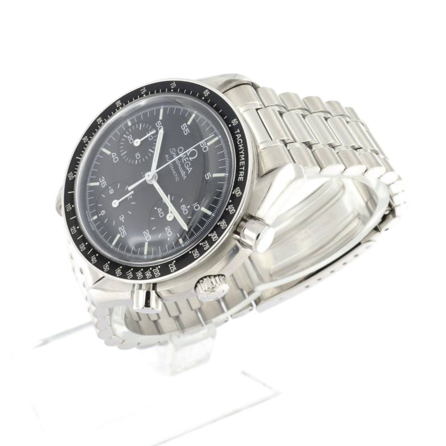 Omega Speedmaster Reduced 3510.50.00 (1998) - Zwart wijzerplaat 39mm Staal (2/6)