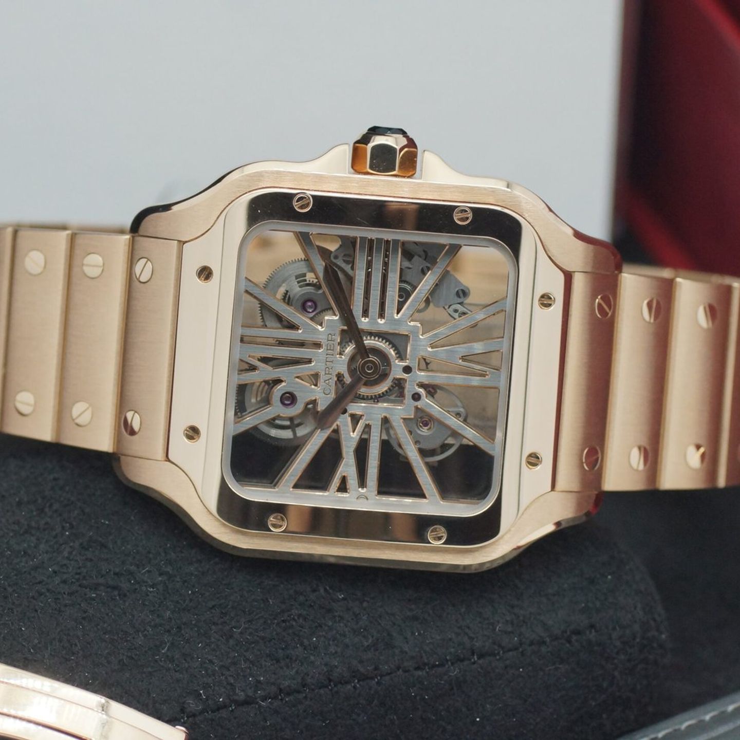 Cartier Santos WHSA0016 (2026) - 48mm Roségoud (1/8)
