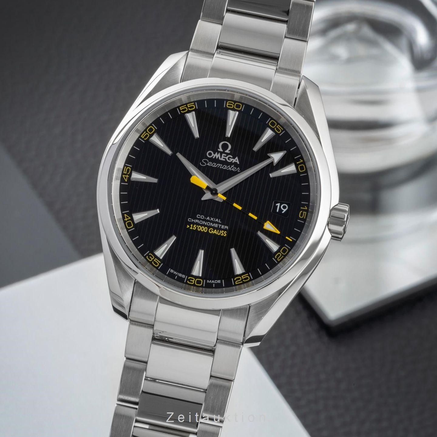Omega Seamaster Aqua Terra 231.10.42.21.01.002 (Unknown (random serial)) - Black dial 42 mm Steel case (1/8)