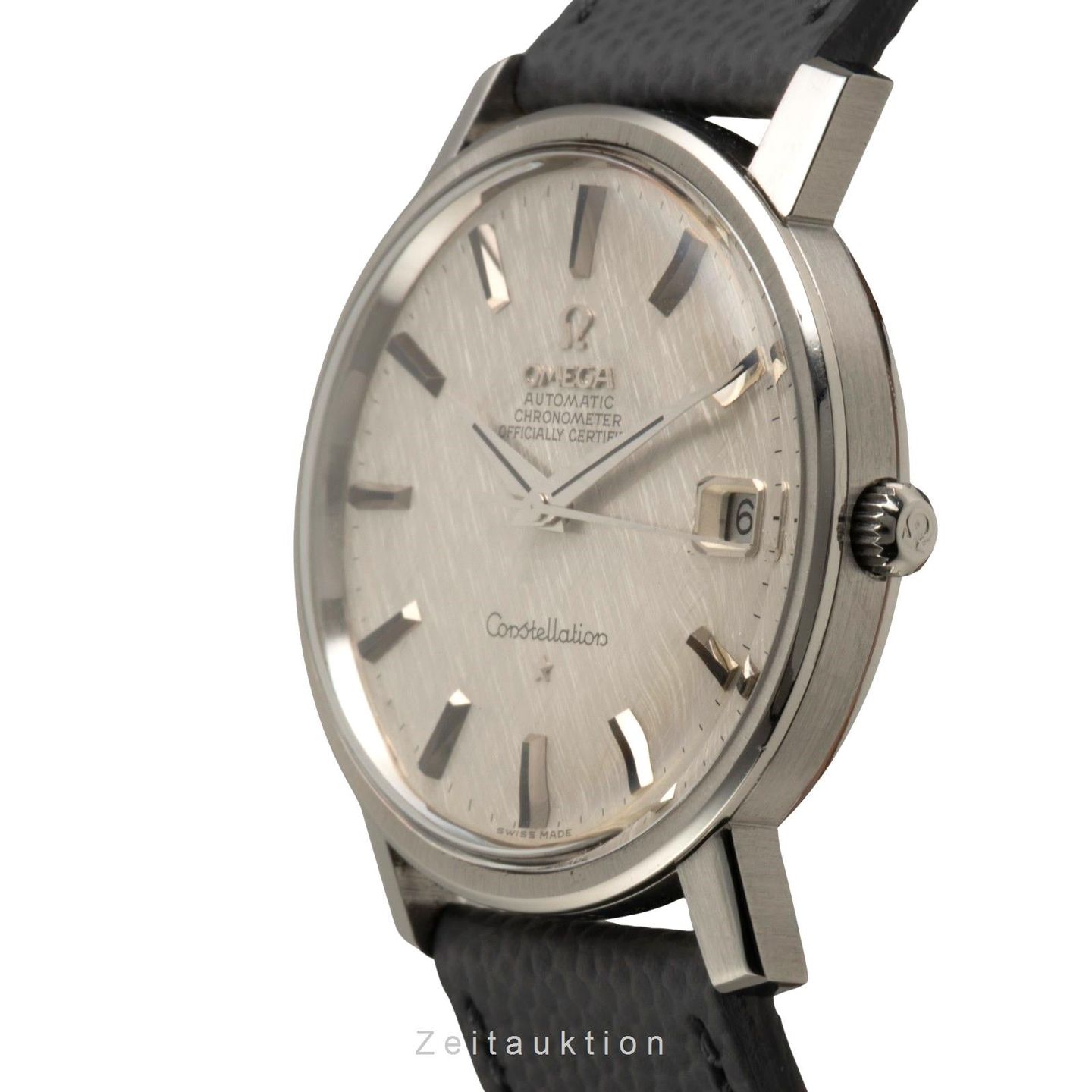 Omega Constellation 168.018 (1969) - Zilver wijzerplaat 35mm Staal (5/8)