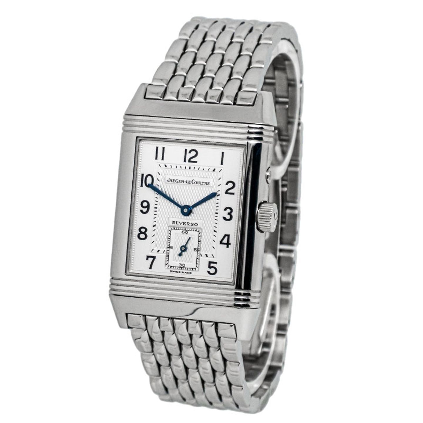 Jaeger-LeCoultre Reverso Duoface 270.8.54 (1999) - Silver dial 42 mm Steel case (2/7)