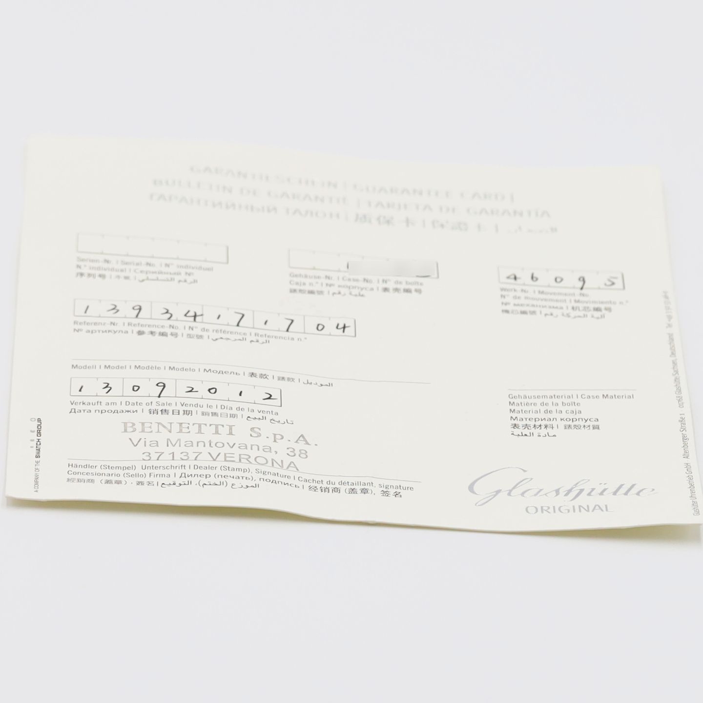 Glashütte Original Senator Navigator Chronograph 1-39-34-17-17-04 (Unknown (random serial)) - Black dial 45 mm Steel case (5/8)