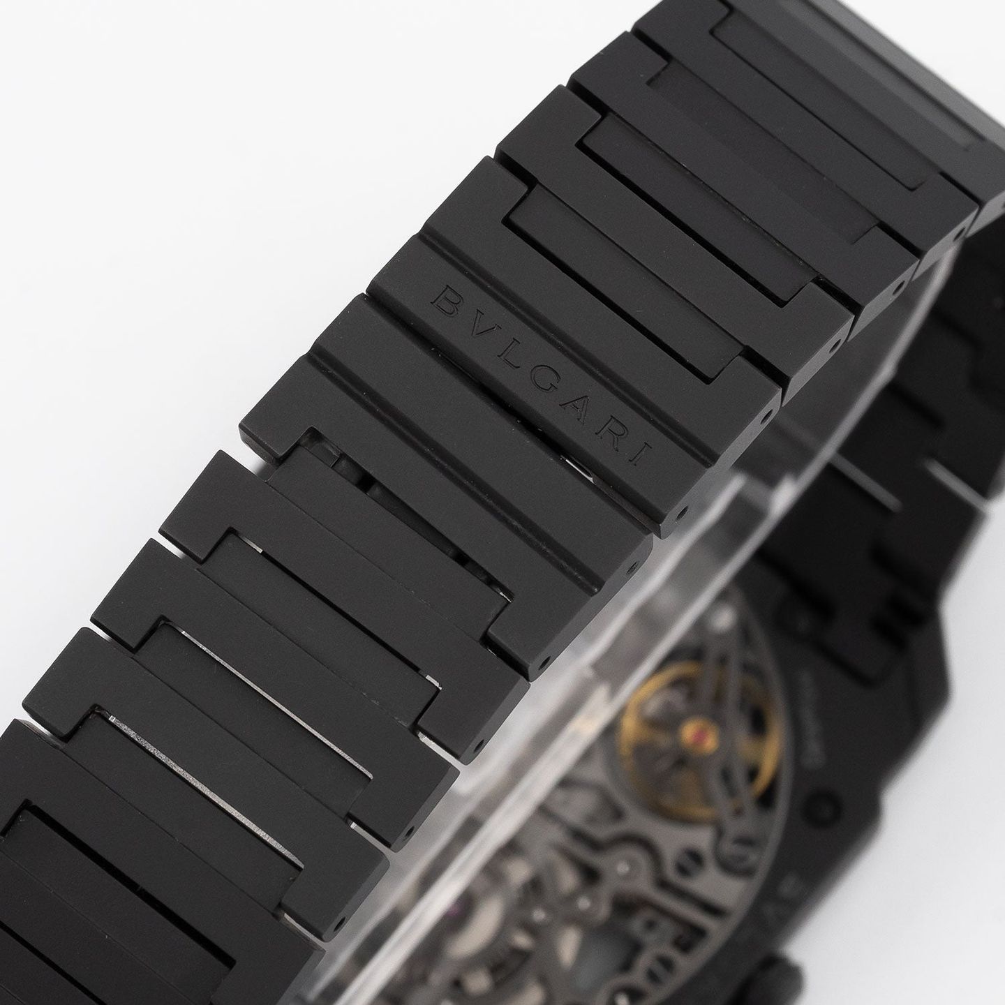 Bulgari Octo 103610 (Onbekend (willekeurig serienummer)) - Transparant wijzerplaat 40mm Titanium (5/8)