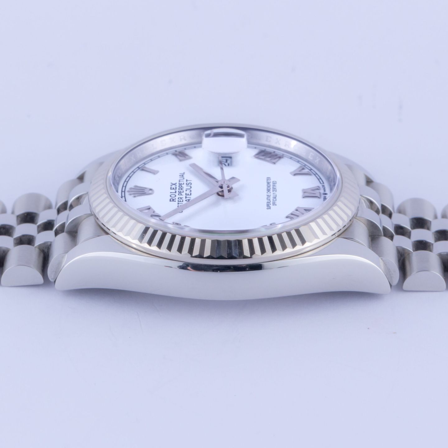 Rolex Datejust 36 126234 (2022) - Wit wijzerplaat 36mm Staal (5/8)