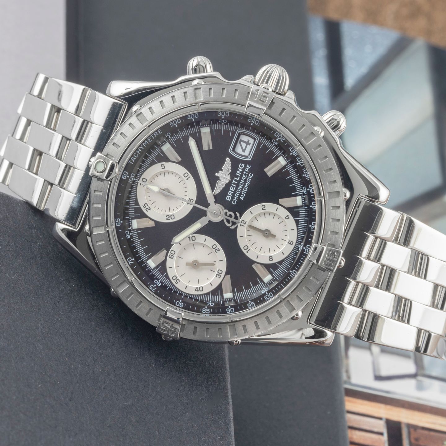 Breitling Chronomat A13352 (2002) - 39mm Staal (2/8)
