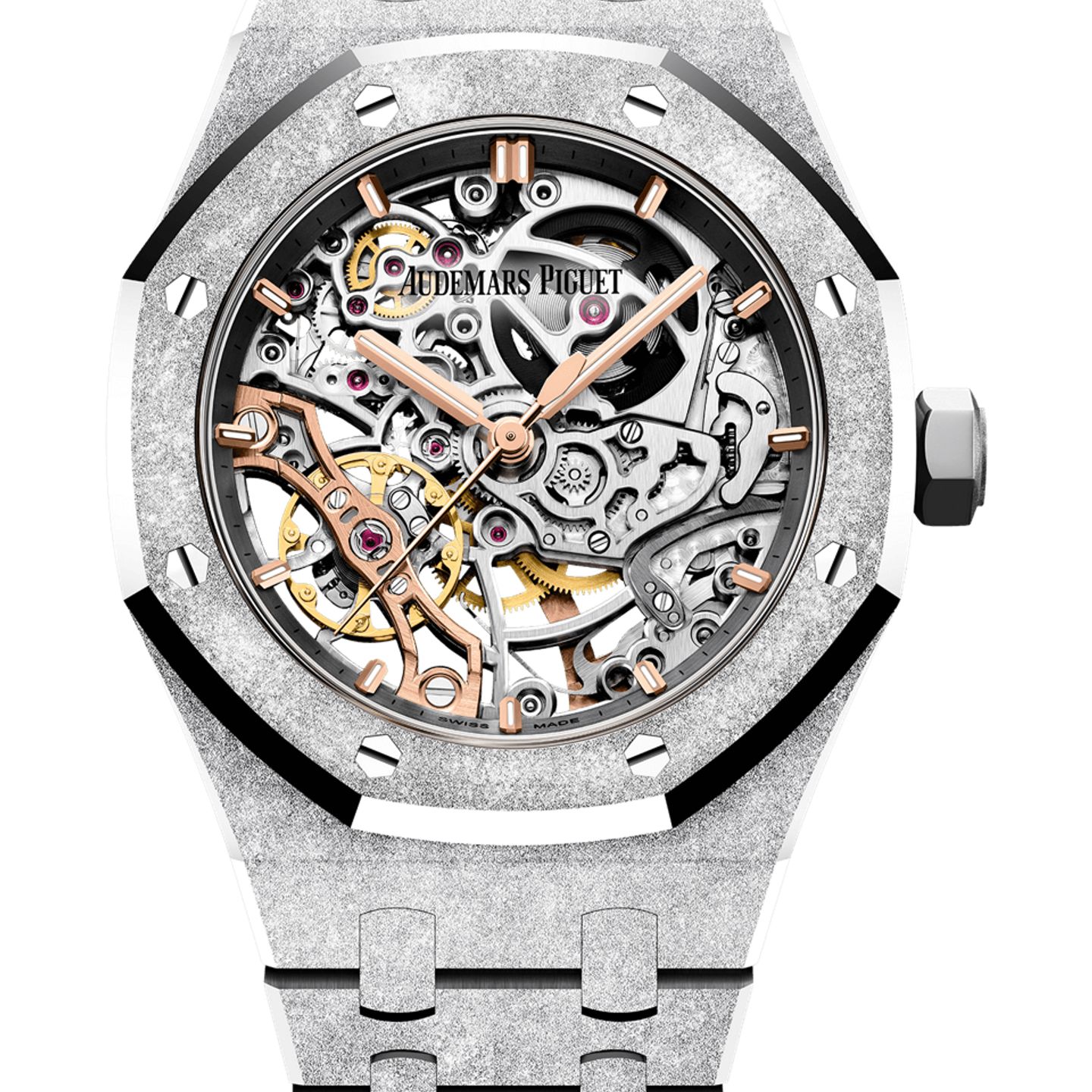 Audemars Piguet Royal Oak Double Balance Wheel Openworked 15466BC.GG.1259BC.01 - (1/1)
