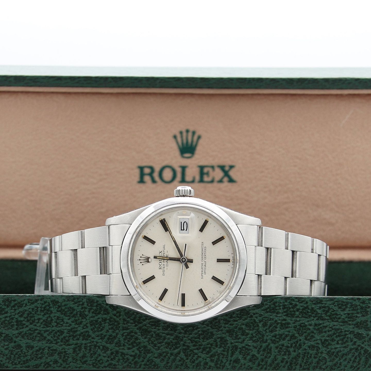 Rolex Oyster Perpetual Date 15000 (Unknown (random serial)) - 34 mm Steel case (3/7)