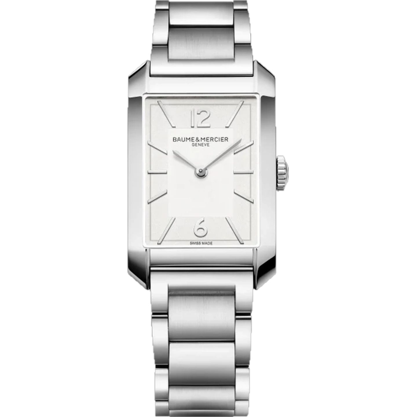 Baume & Mercier Hampton M0A10740 (2026) - White dial 35 mm Steel case (1/1)