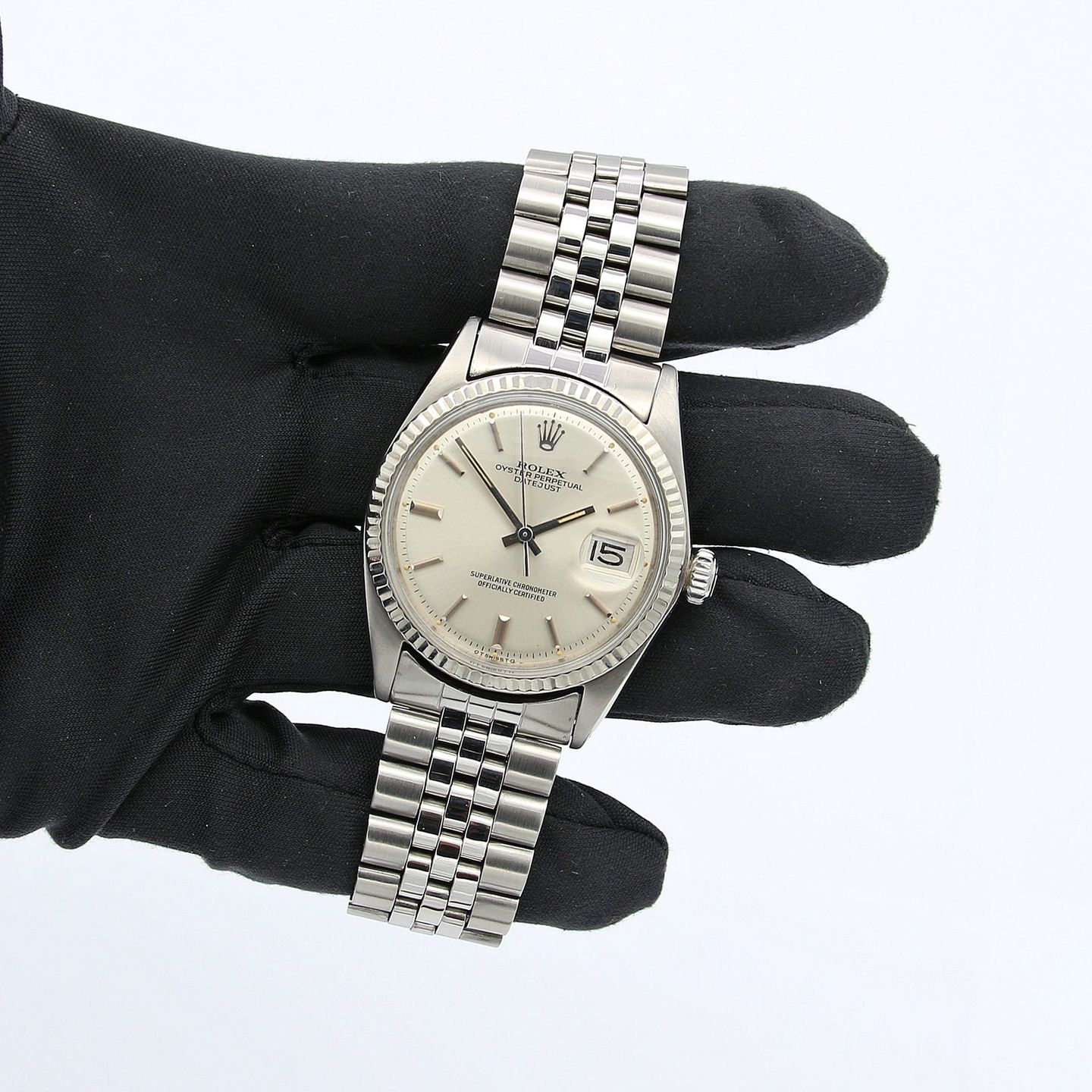 Rolex Datejust 1601 (Unknown (random serial)) - 36 mm Steel case (2/6)