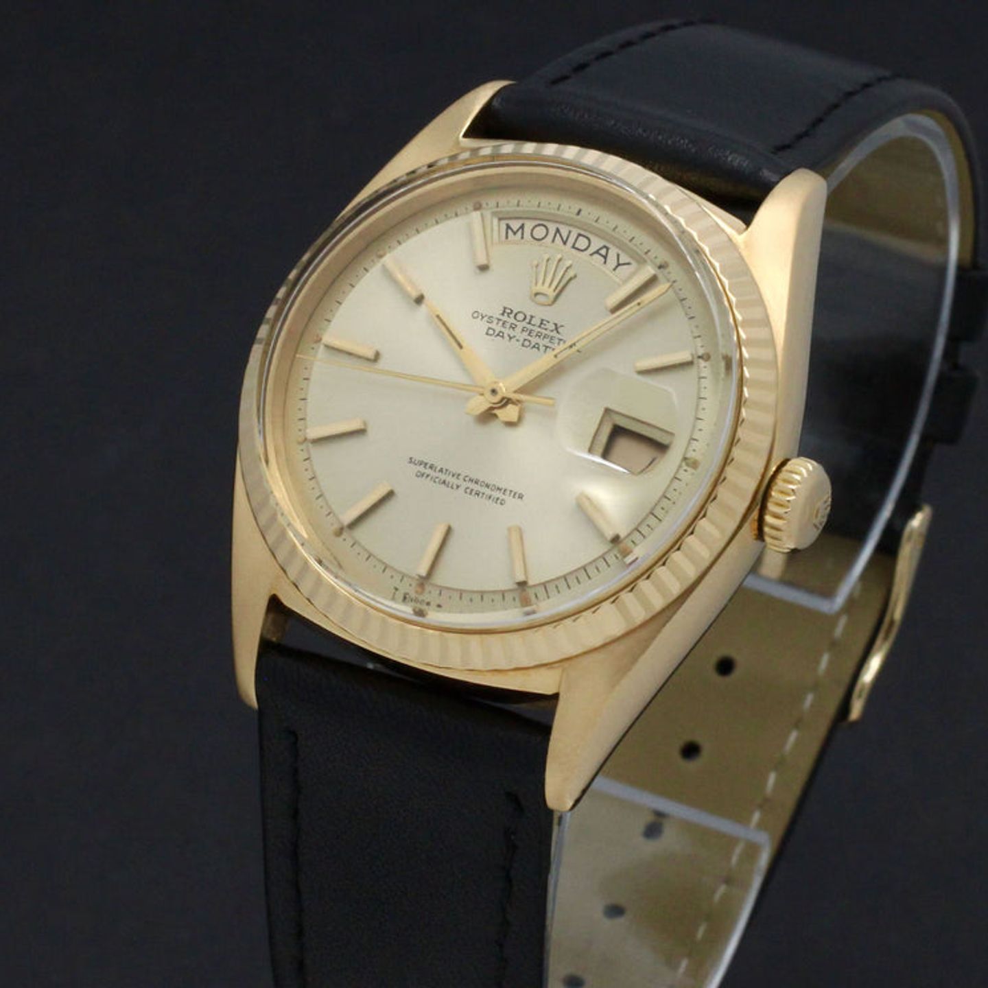 Rolex Day-Date 1803 (1965) - Gold dial 36 mm Yellow Gold case (7/7)