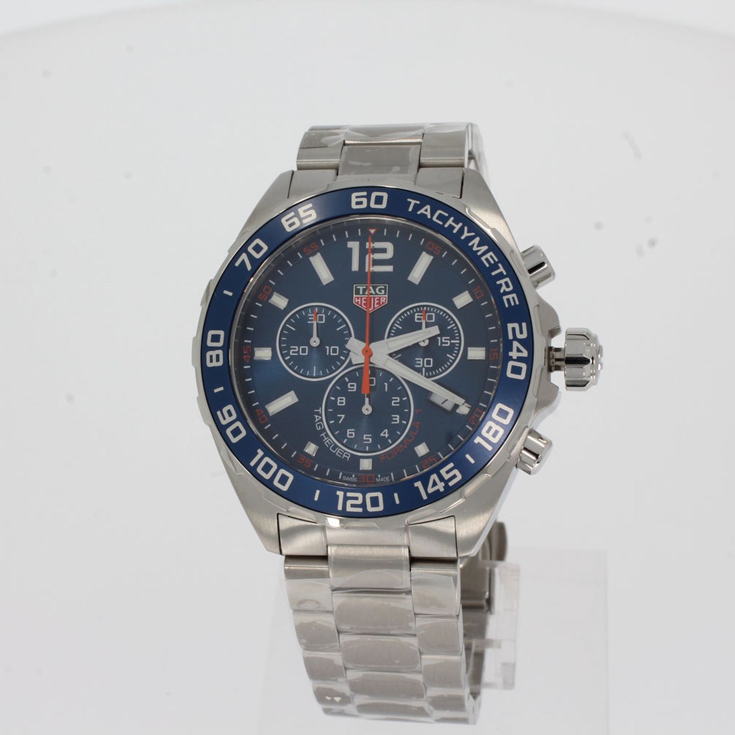 TAG Heuer Formula 1 Quartz CAZ1014.BA0842 (2024) - Blauw wijzerplaat 43mm Staal (1/4)