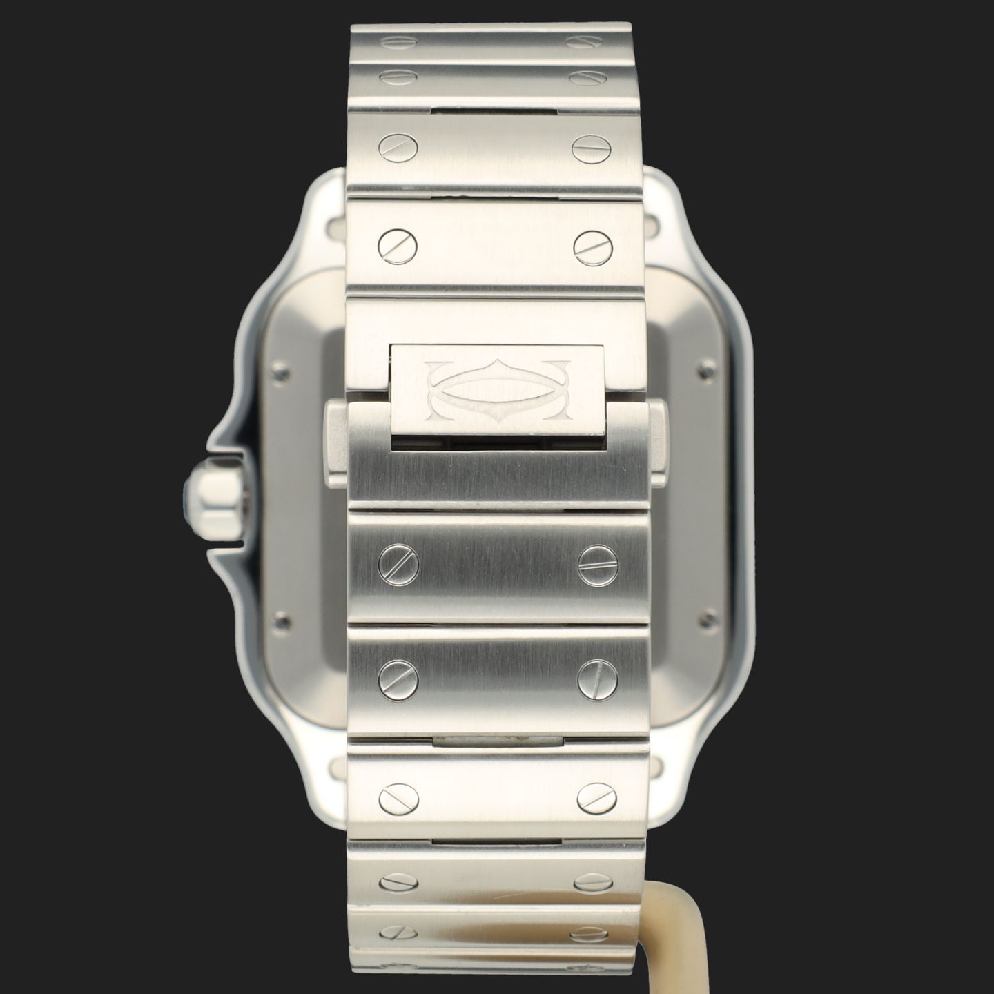 Cartier Santos WSSA0030 (2022) - Blue dial 40 mm Steel case (6/8)