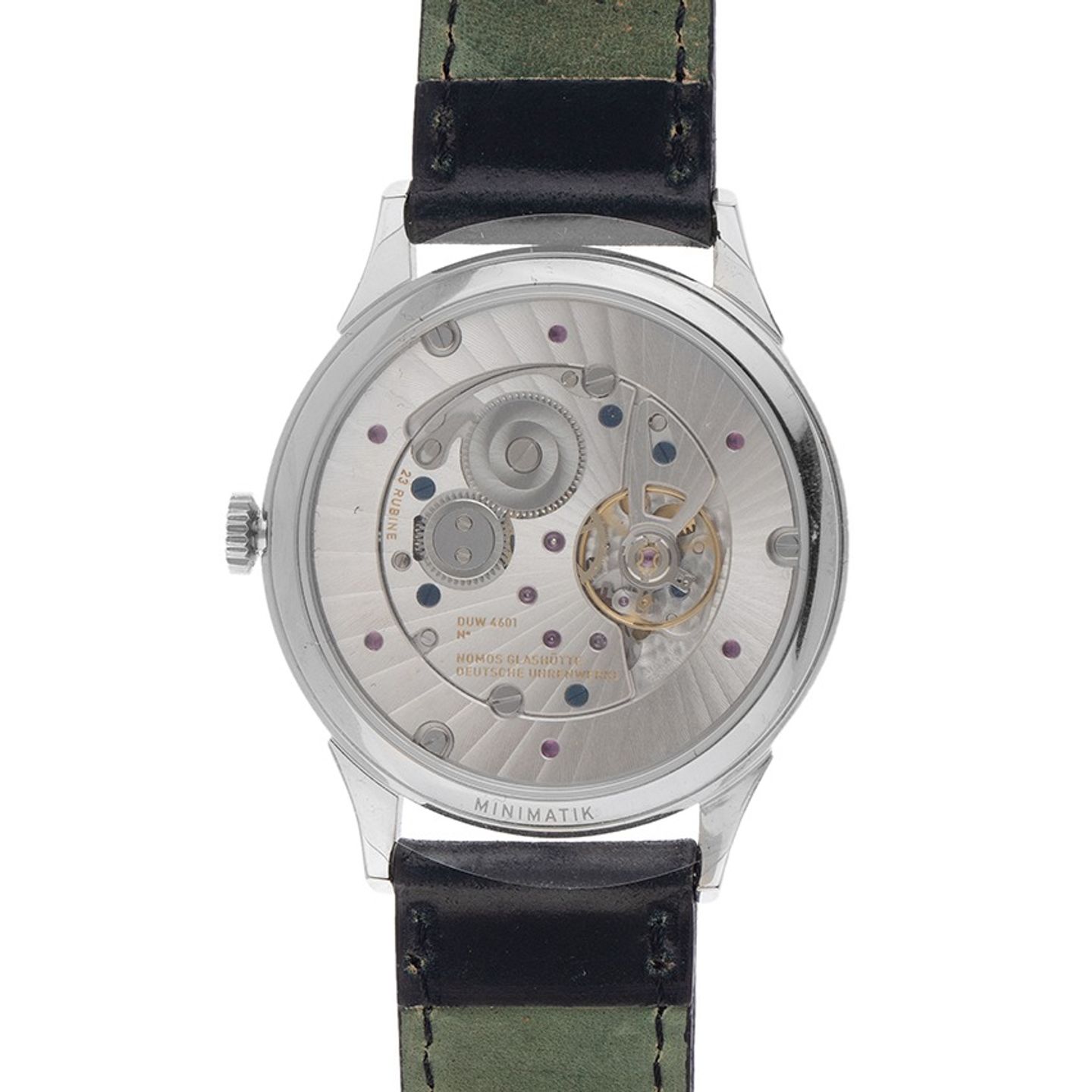 NOMOS Minimatik 1252 (2026) - Blue dial 39 mm Steel case (6/7)