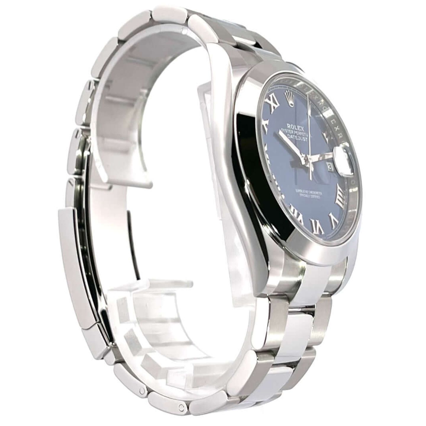 Rolex Datejust 41 126300 (2024) - Blauw wijzerplaat 41mm Staal (4/8)