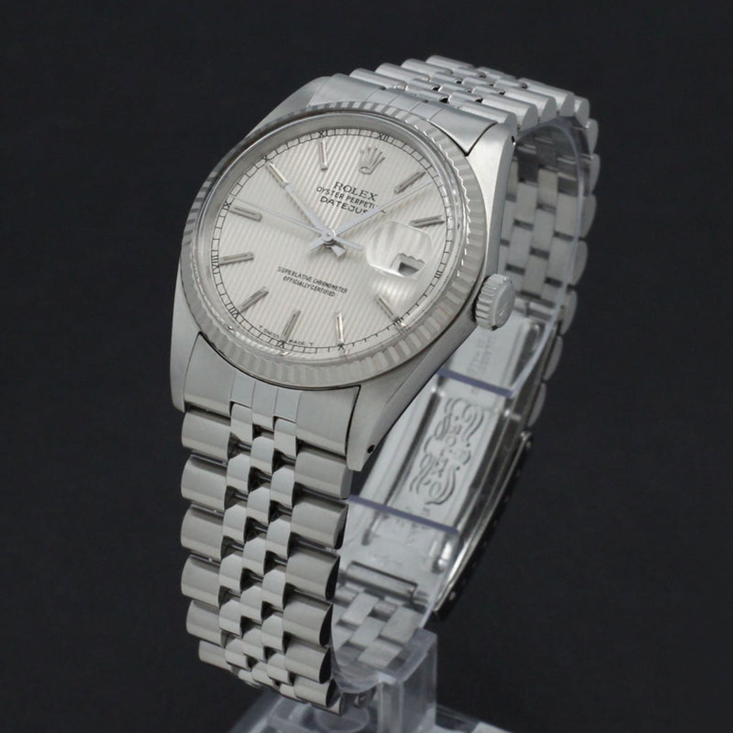 Rolex Datejust 36 16014 (1984) - Zilver wijzerplaat 36mm Staal (5/7)