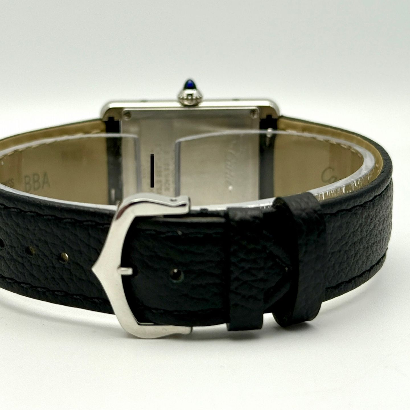 Cartier Tank WSTA0041 (2022) - White dial 34 mm Steel case (8/8)