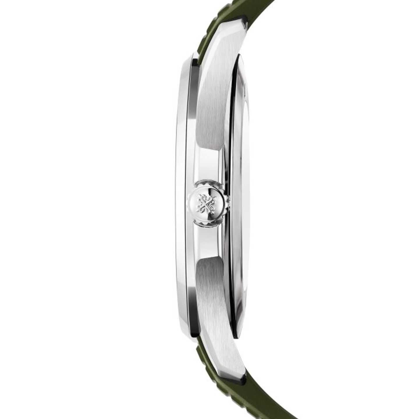 Patek Philippe Aquanaut 5168G-010 (2024) - Green dial 42 mm White Gold case (3/3)