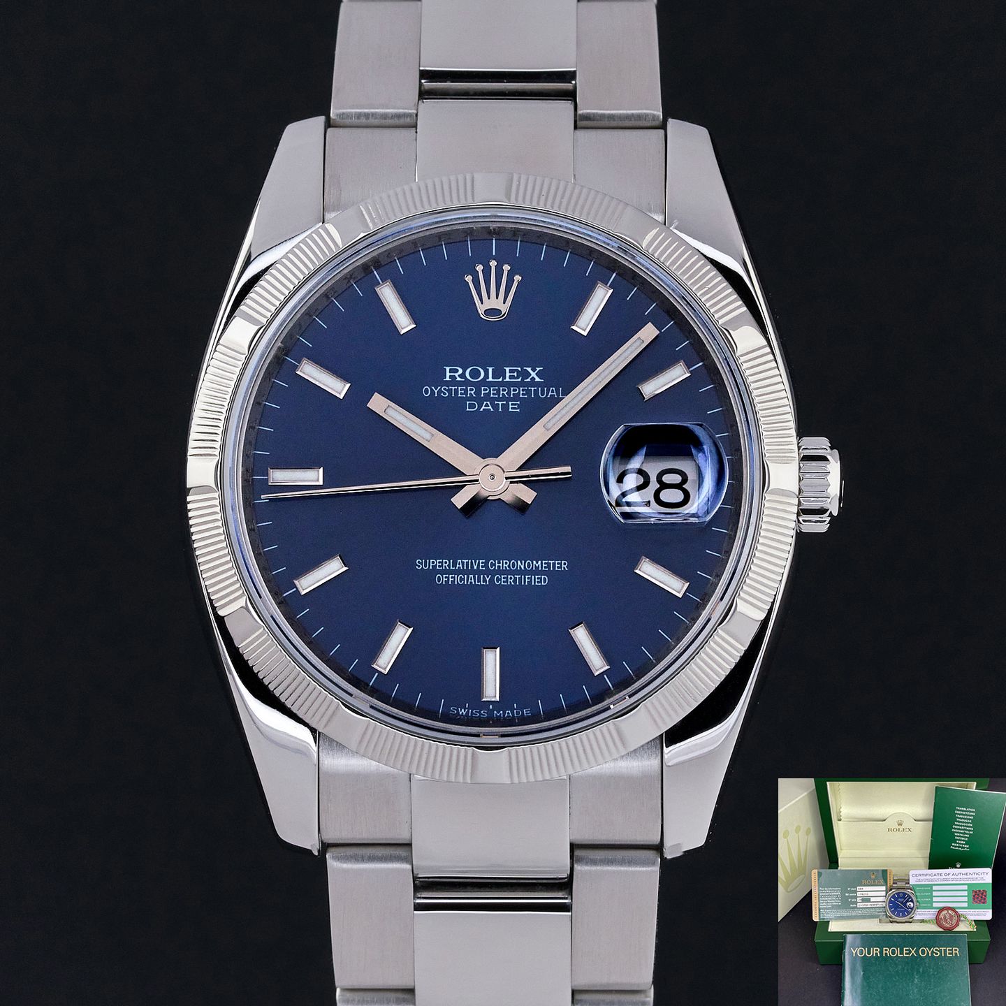 Rolex Oyster Perpetual Date 115210 - (1/7)