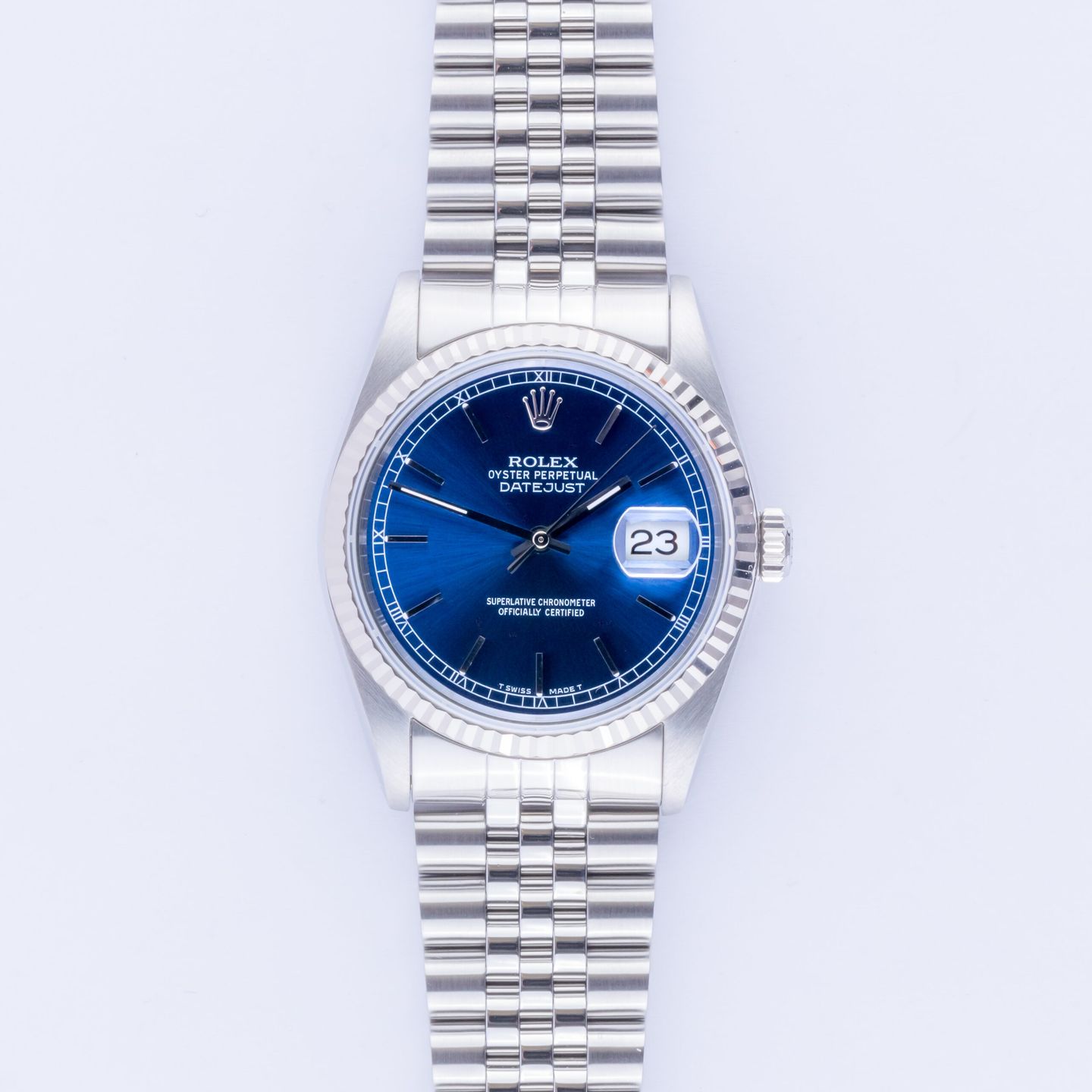 Rolex Datejust 36 16234 (1991) - 36mm Staal (3/8)