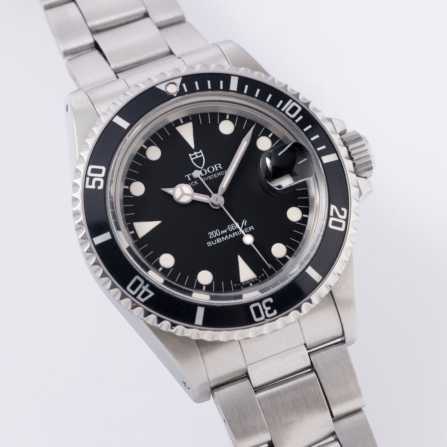 Tudor Submariner 79090 (1989) - Black dial 40 mm Steel case (6/8)