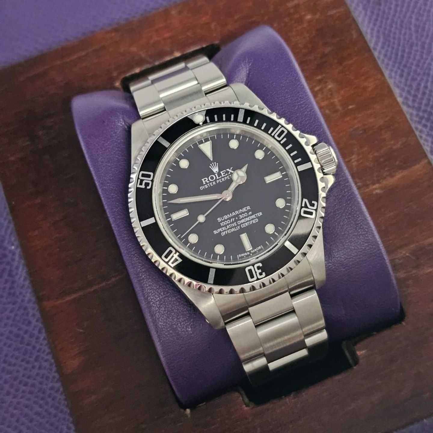 Rolex Submariner No Date 14060 (2011) - Black dial 40 mm Steel case (1/4)