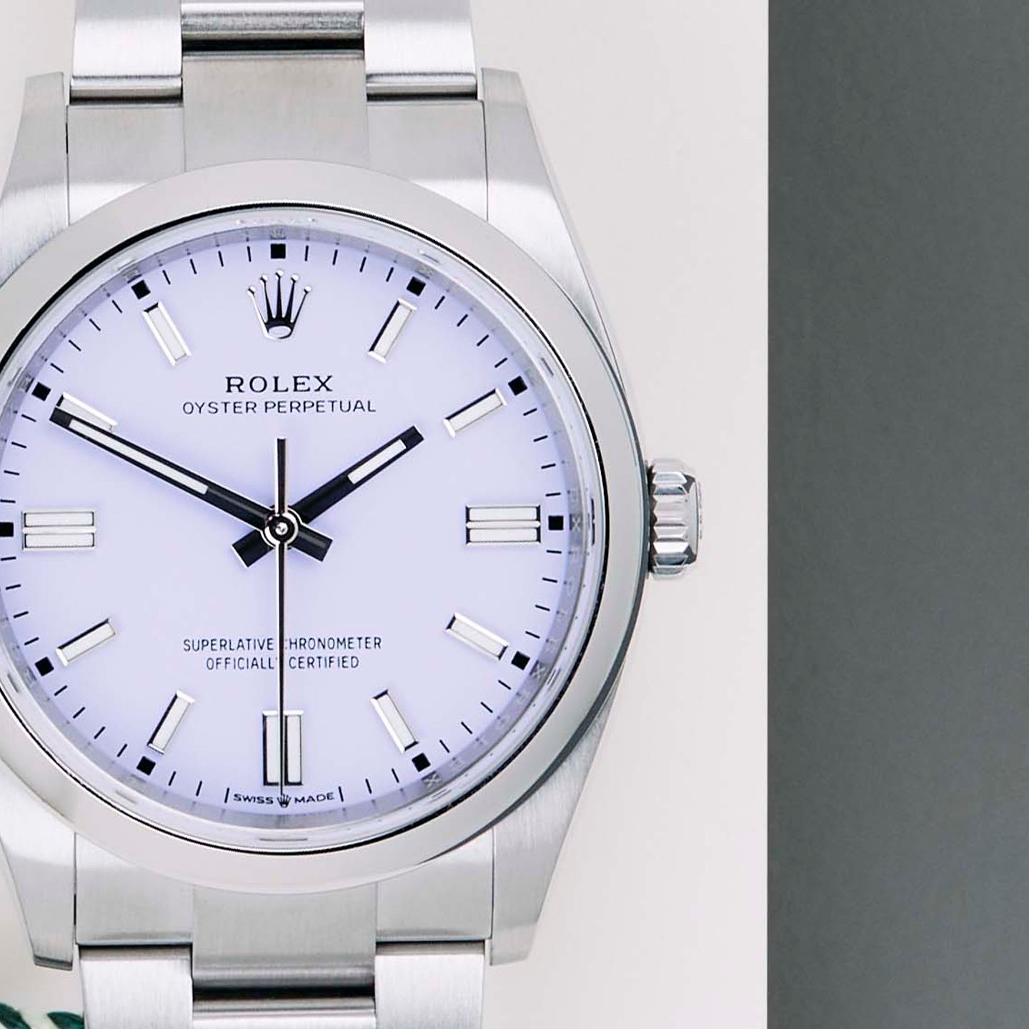 Rolex Oyster Perpetual 36 126000 (2026) - Paars wijzerplaat 36mm Staal (5/8)