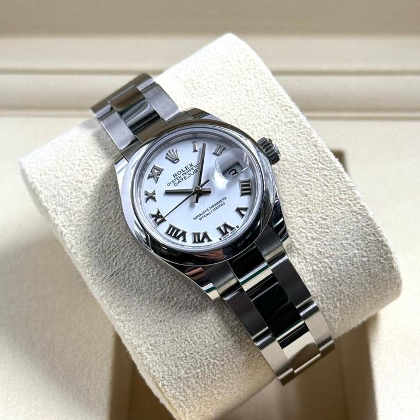 Rolex Lady-Datejust 279160 WHITE ROMAN OYS - (9/9)
