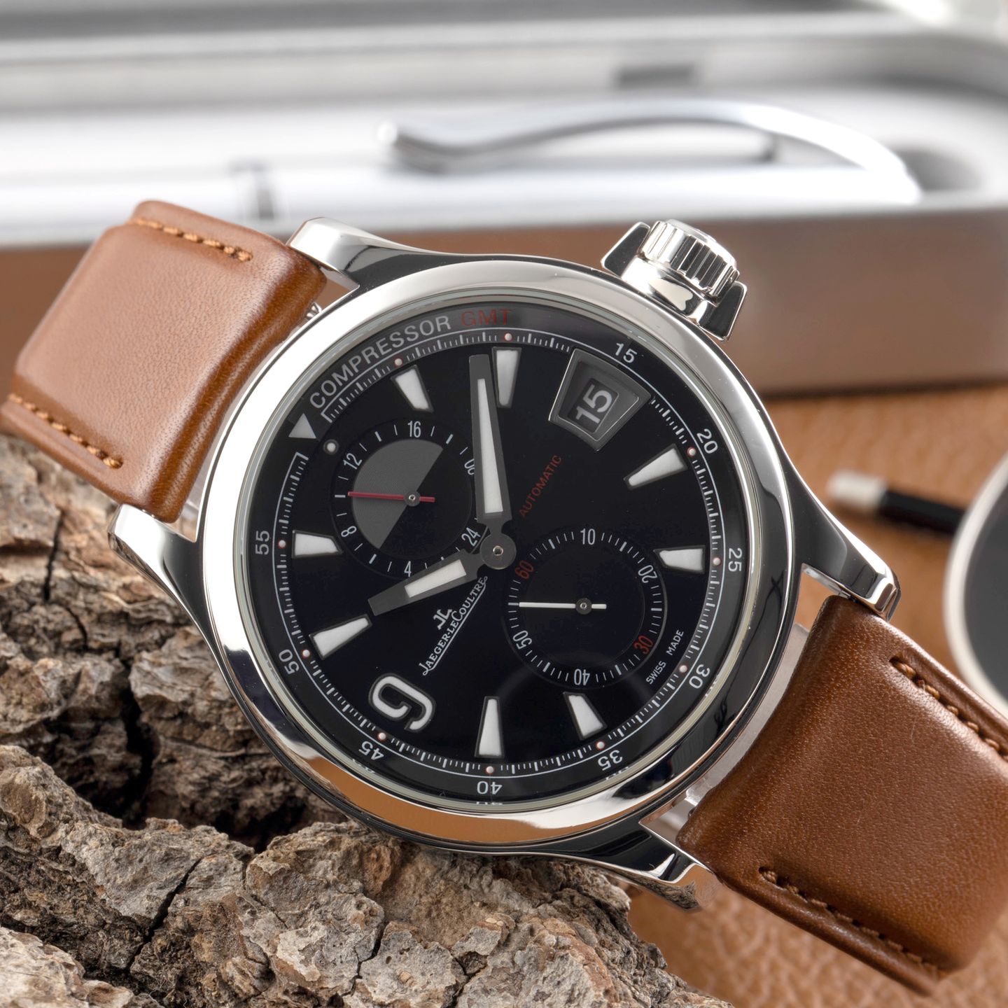 Jaeger-LeCoultre Master Compressor GMT Q1738471 - (2/8)