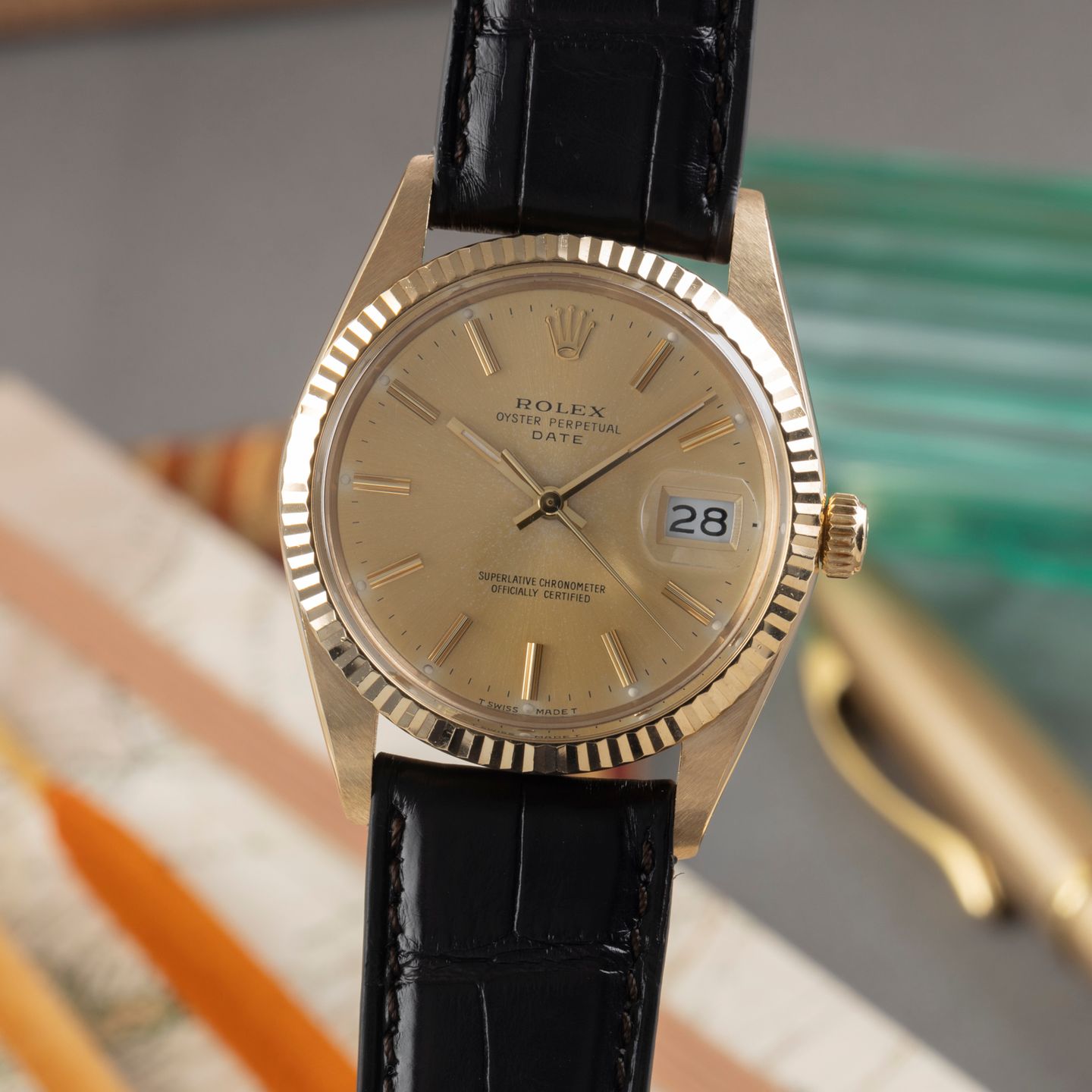 Rolex Oyster Perpetual Date 15038 - (3/8)