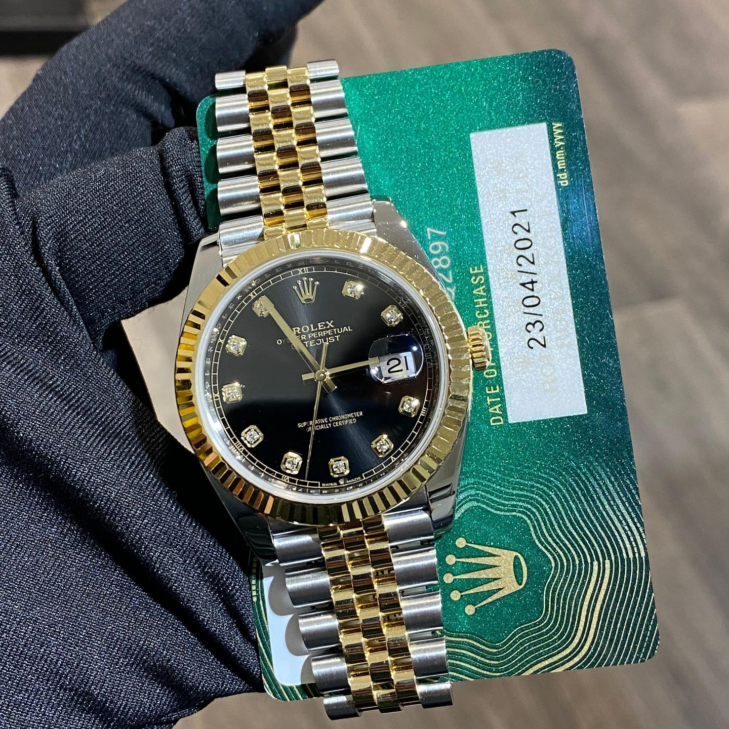 Rolex Datejust 41 126333 (2021) - Unknown dial 41 mm Gold/Steel case (1/1)