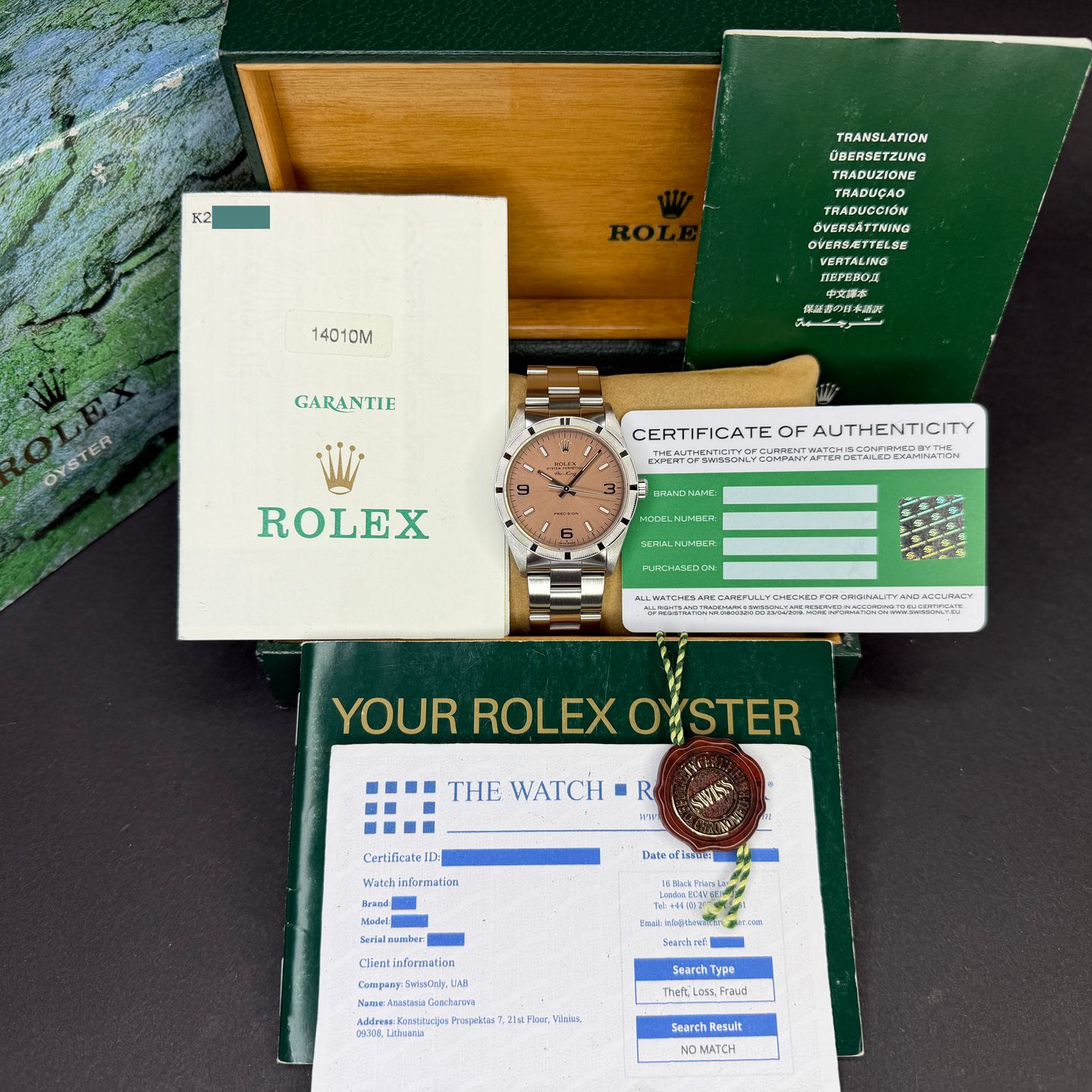 Rolex Air-King 14010 - (3/8)