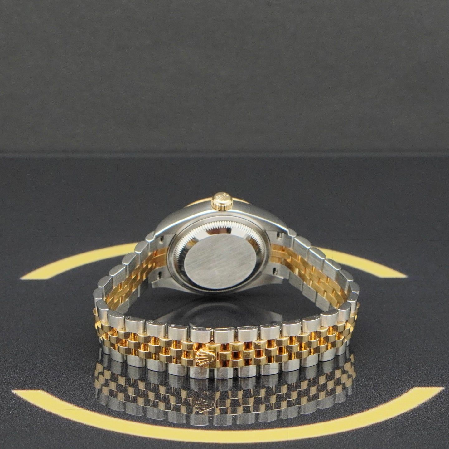 Rolex Lady-Datejust 279173 (2018) - Champagne dial 28 mm Gold/Steel case (7/7)