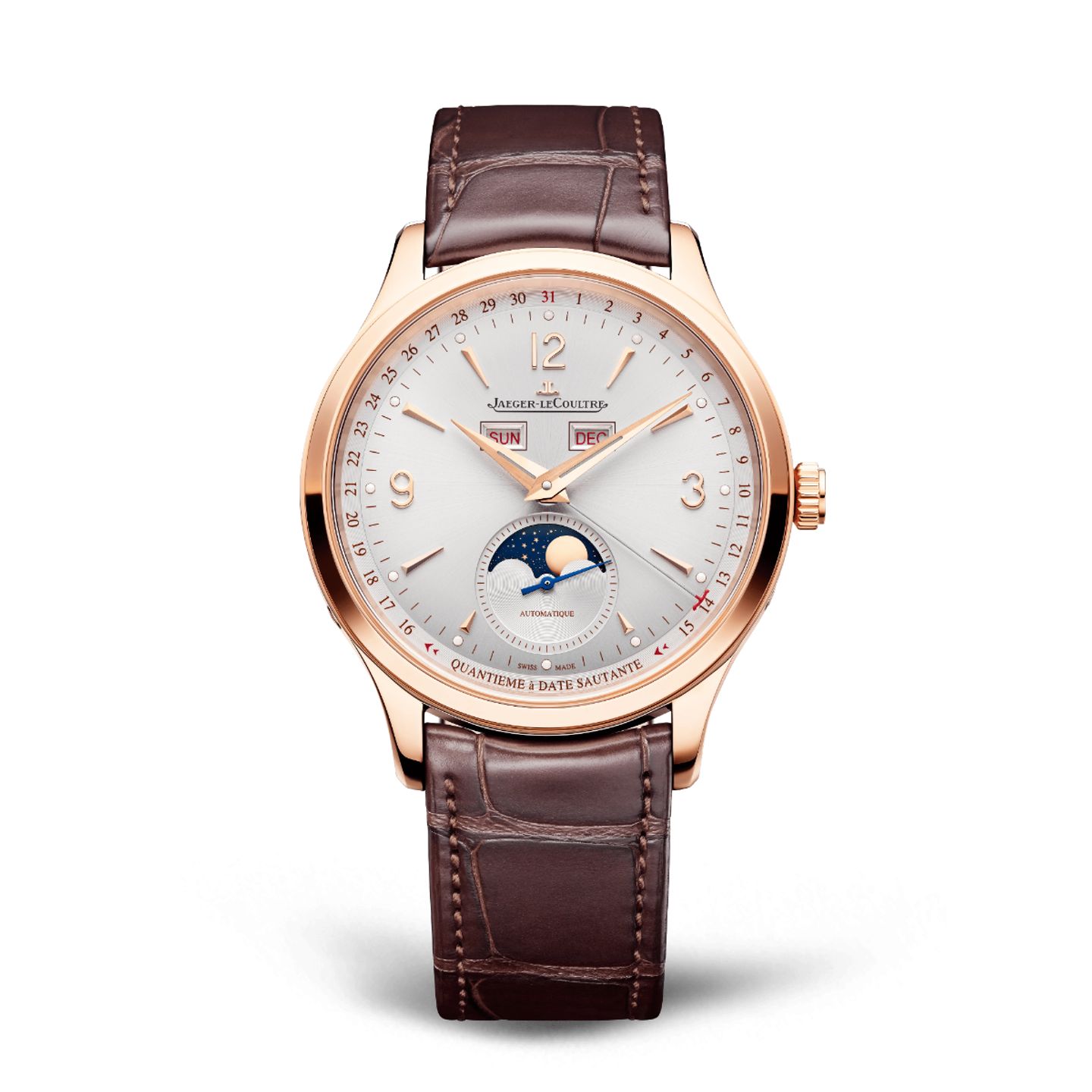 Jaeger-LeCoultre Master Calendar Q4142520 (2024) - Wit wijzerplaat 40mm Roségoud (1/8)