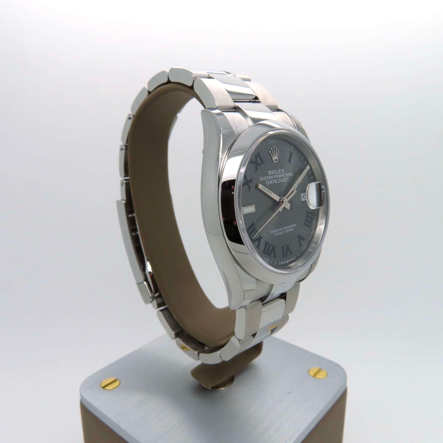 Rolex Datejust 36 126200 (2022) - Grey dial 36 mm Steel case (2/8)