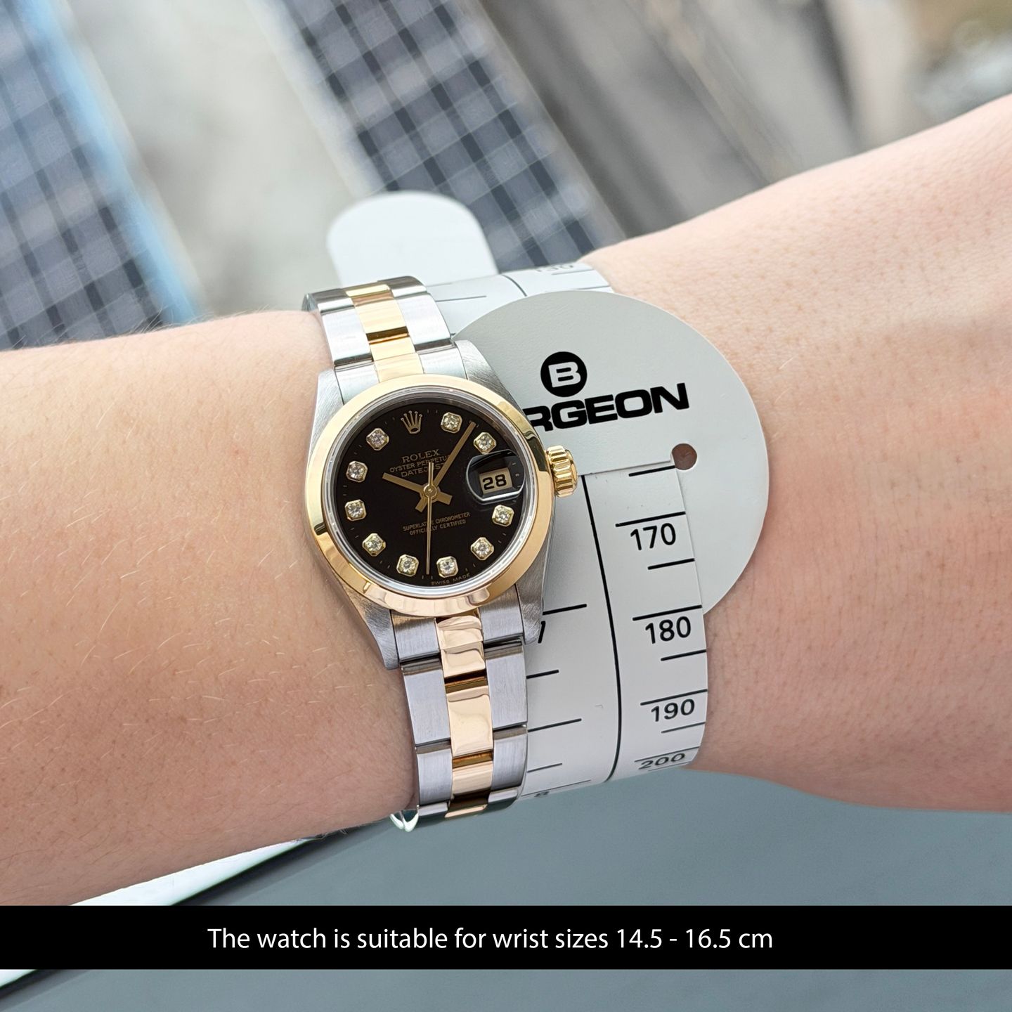 Rolex Lady-Datejust 69163 (1997) - 26mm Goud/Staal (2/8)