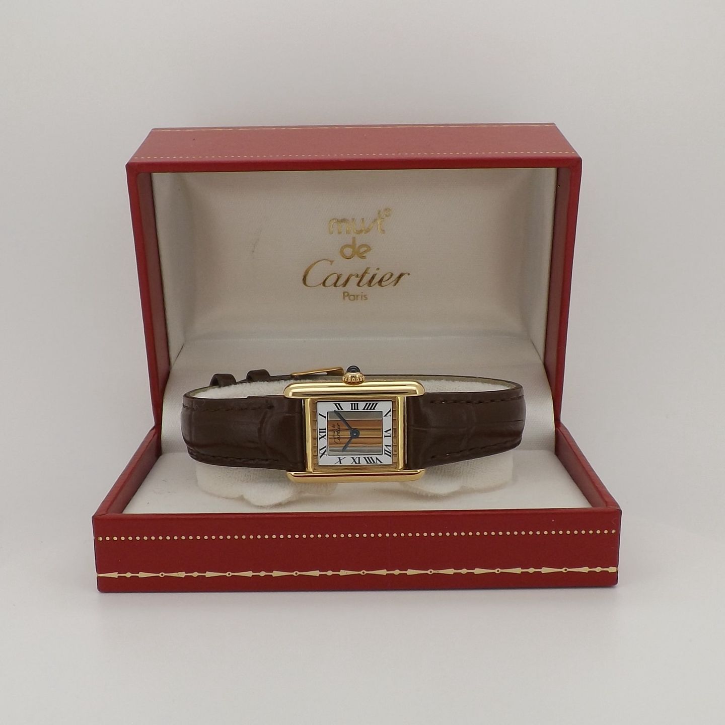 Cartier Tank Vermeil 5057001 (Onbekend (willekeurig serienummer)) - 20mm (8/8)