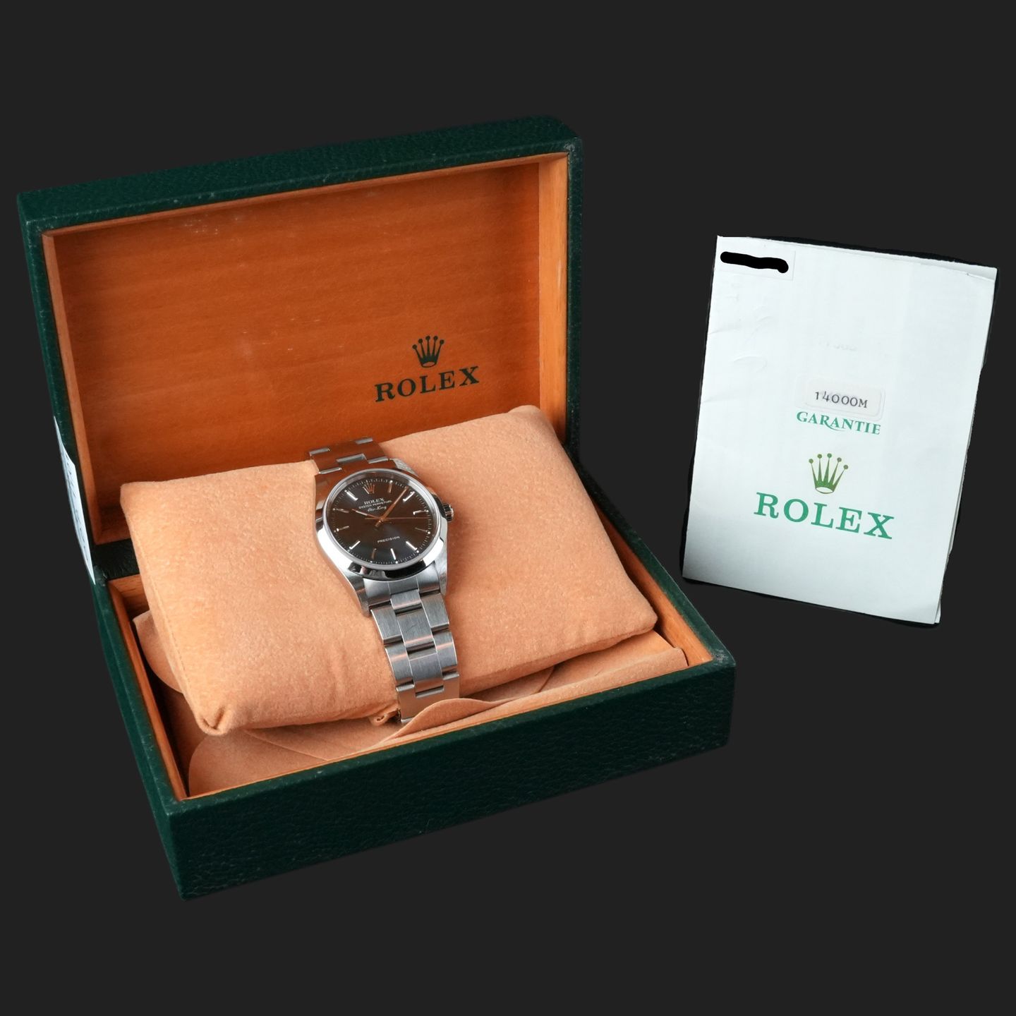 Rolex Air-King 14000M (2001) - 34mm Staal (8/8)