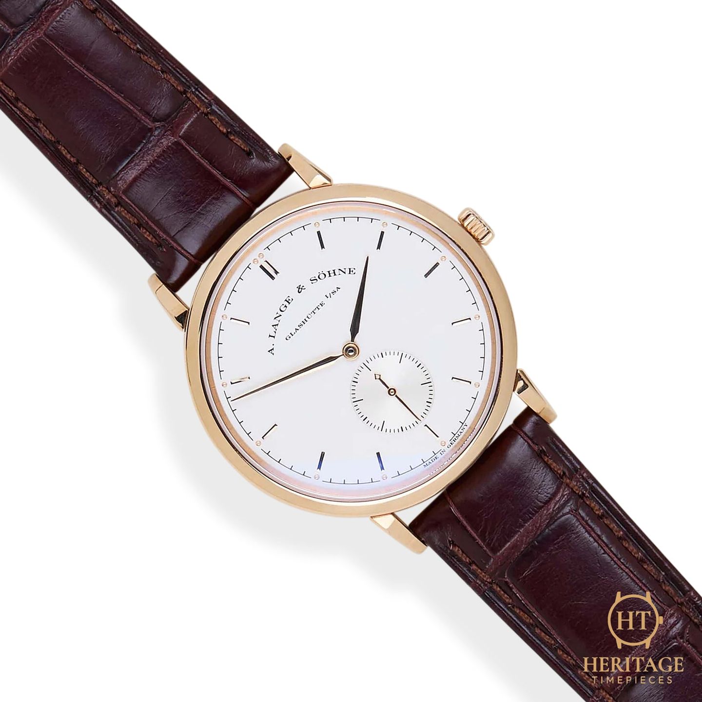 A. Lange & Söhne Saxonia 216.032 (Onbekend (willekeurig serienummer)) - 37mm Roségoud (6/8)