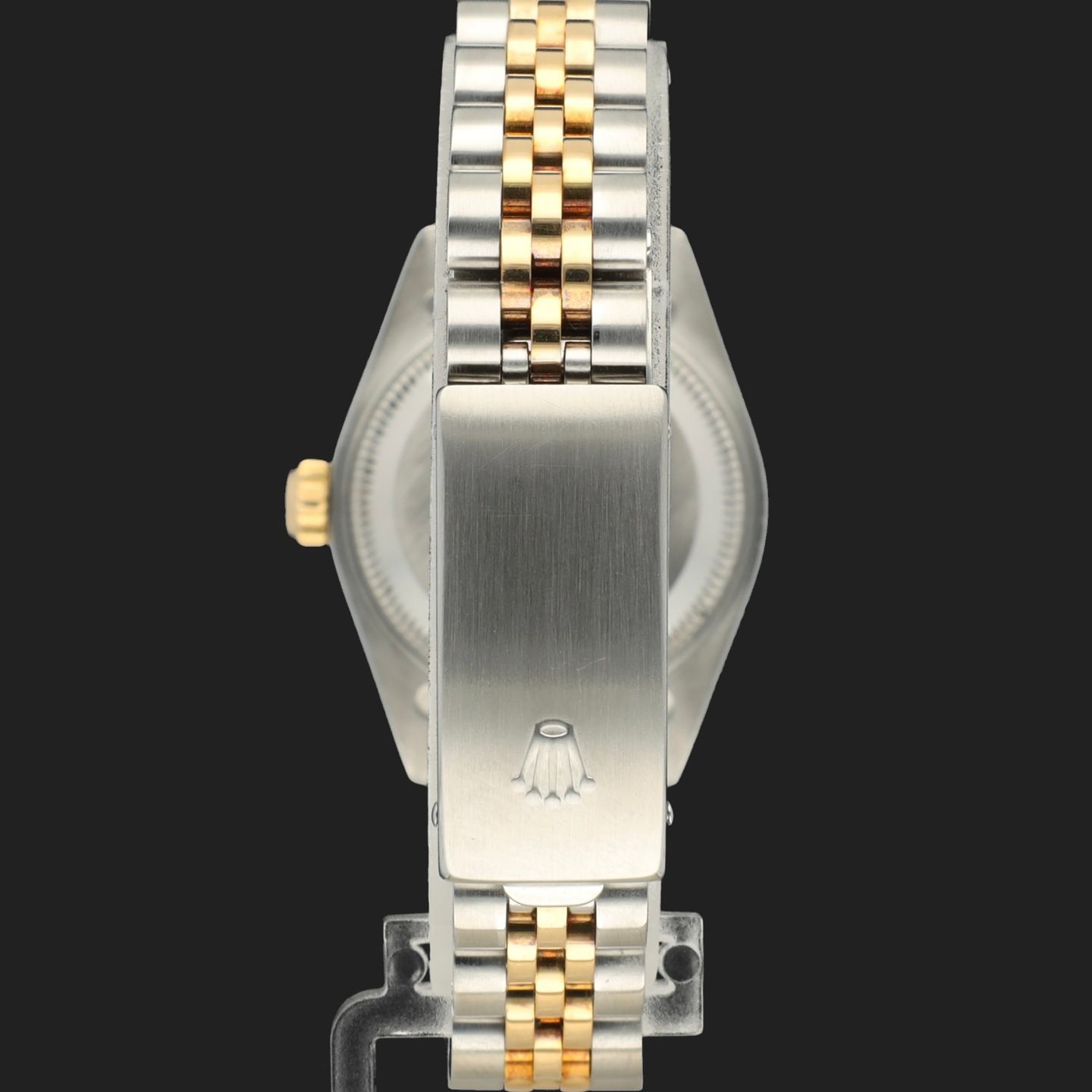 Rolex Lady-Datejust 69173 (1992) - Champagne dial 26 mm Gold/Steel case (6/8)