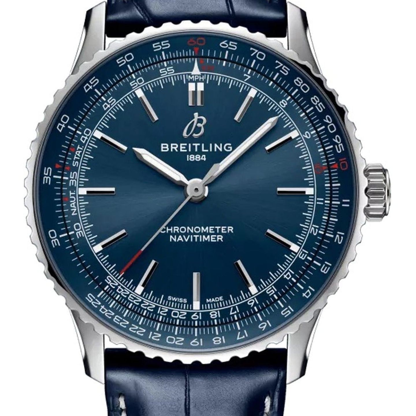 Breitling Navitimer A17329161C1P1 (2026) - Blue dial 41 mm Steel case (1/1)