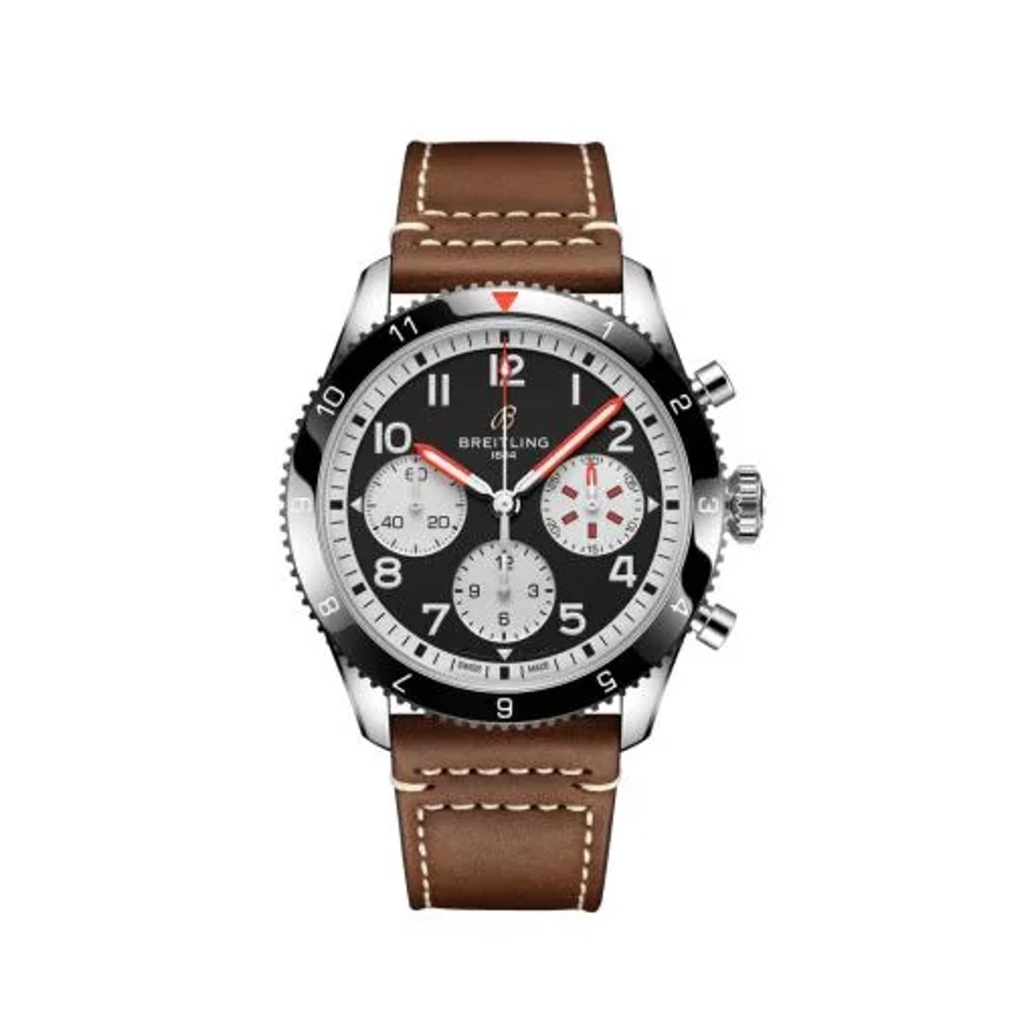 Breitling Classic AVI Y233801A1B1X1 (2026) - Zwart wijzerplaat 42mm Staal (1/1)