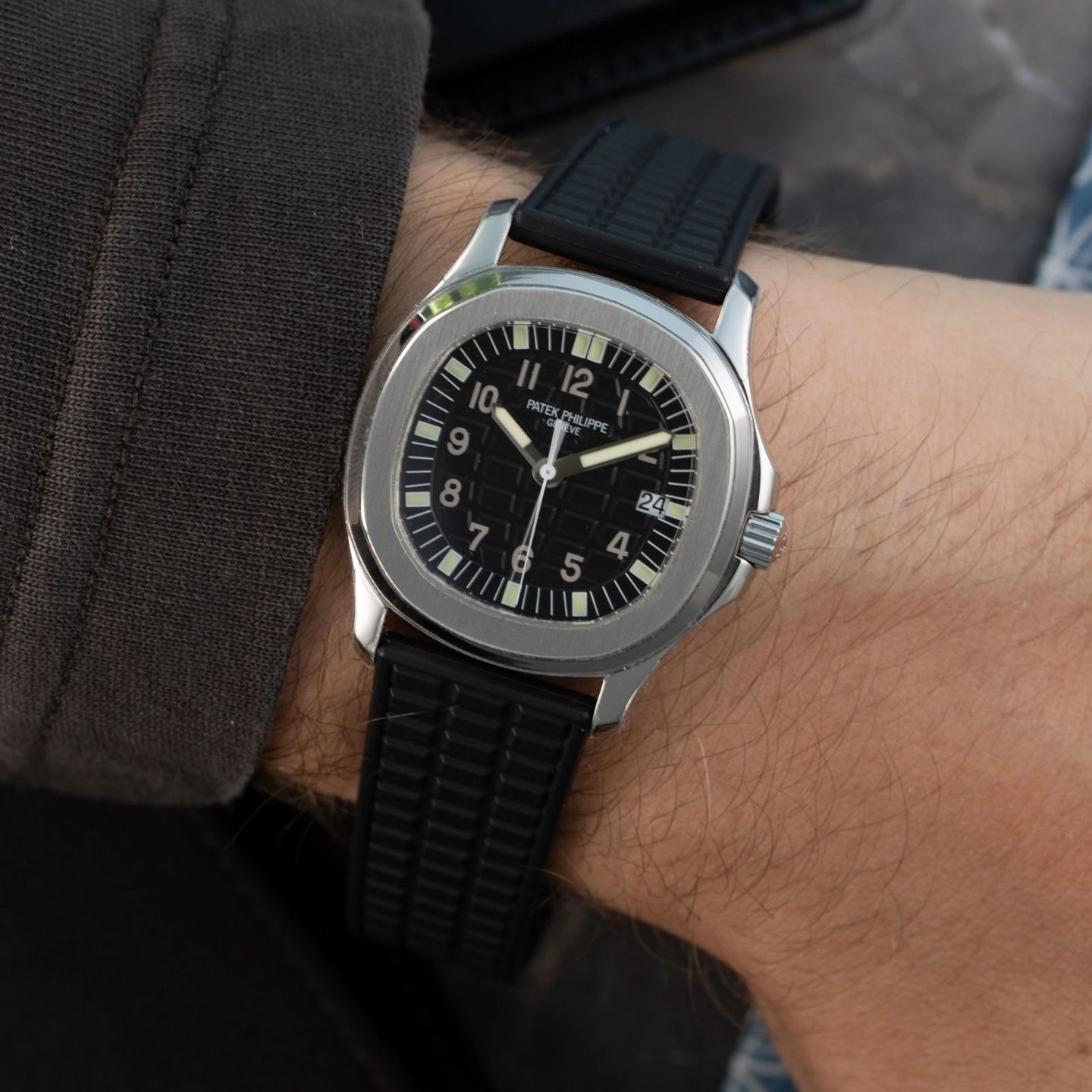 Patek Philippe Aquanaut 5064 (2006) - 37mm Staal (2/6)