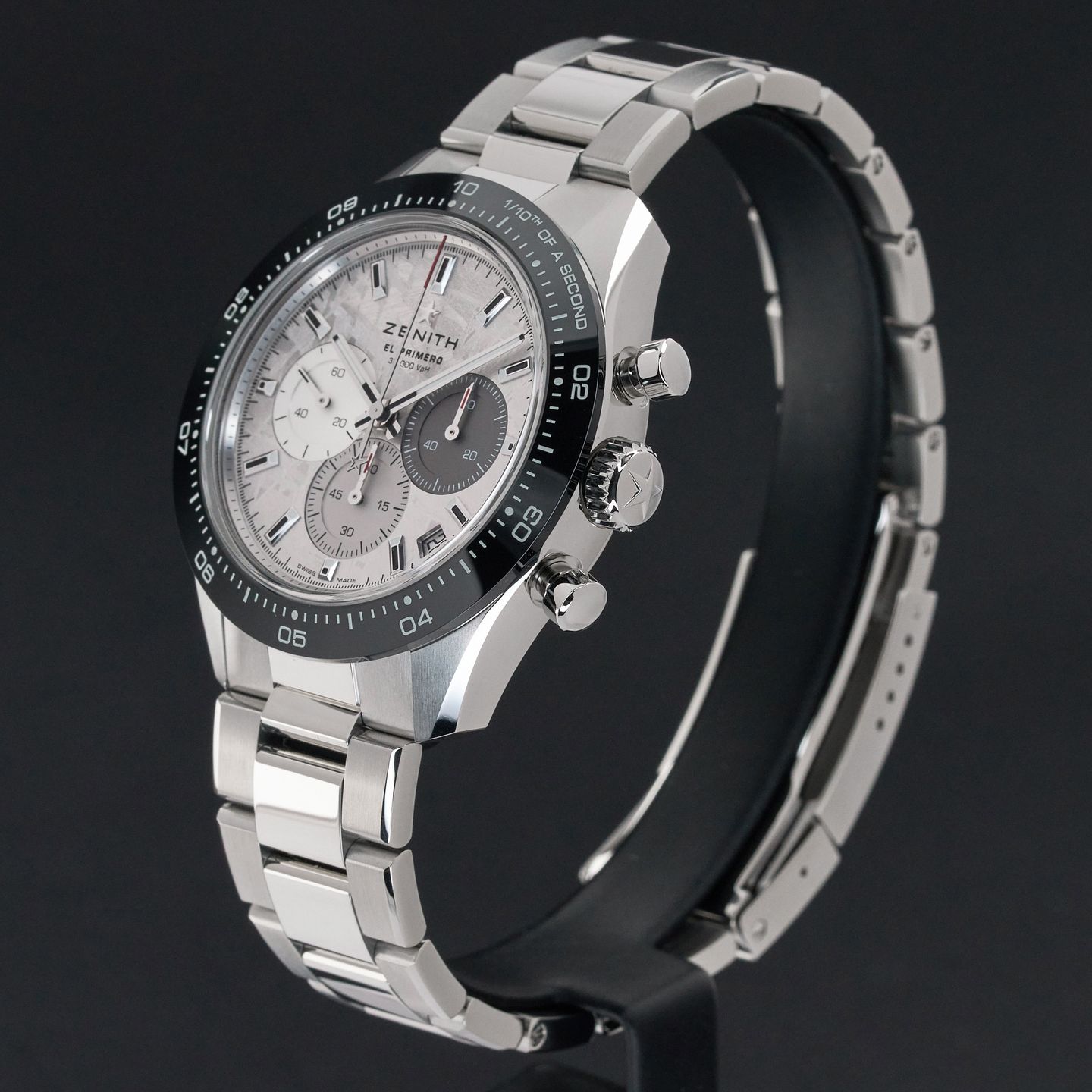Zenith Chronomaster Sport 03.3120.3600/76.M3100 (2024) - Grey dial 41 mm Steel case (4/8)