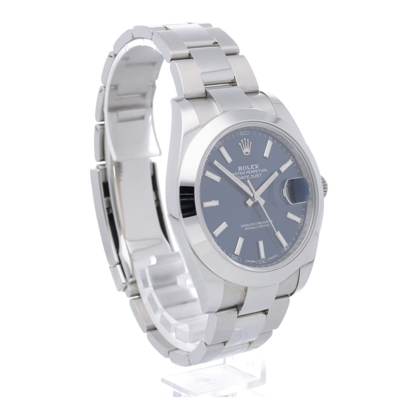 Rolex Datejust 41 126300 (2020) - Blue dial 41 mm Steel case (7/7)