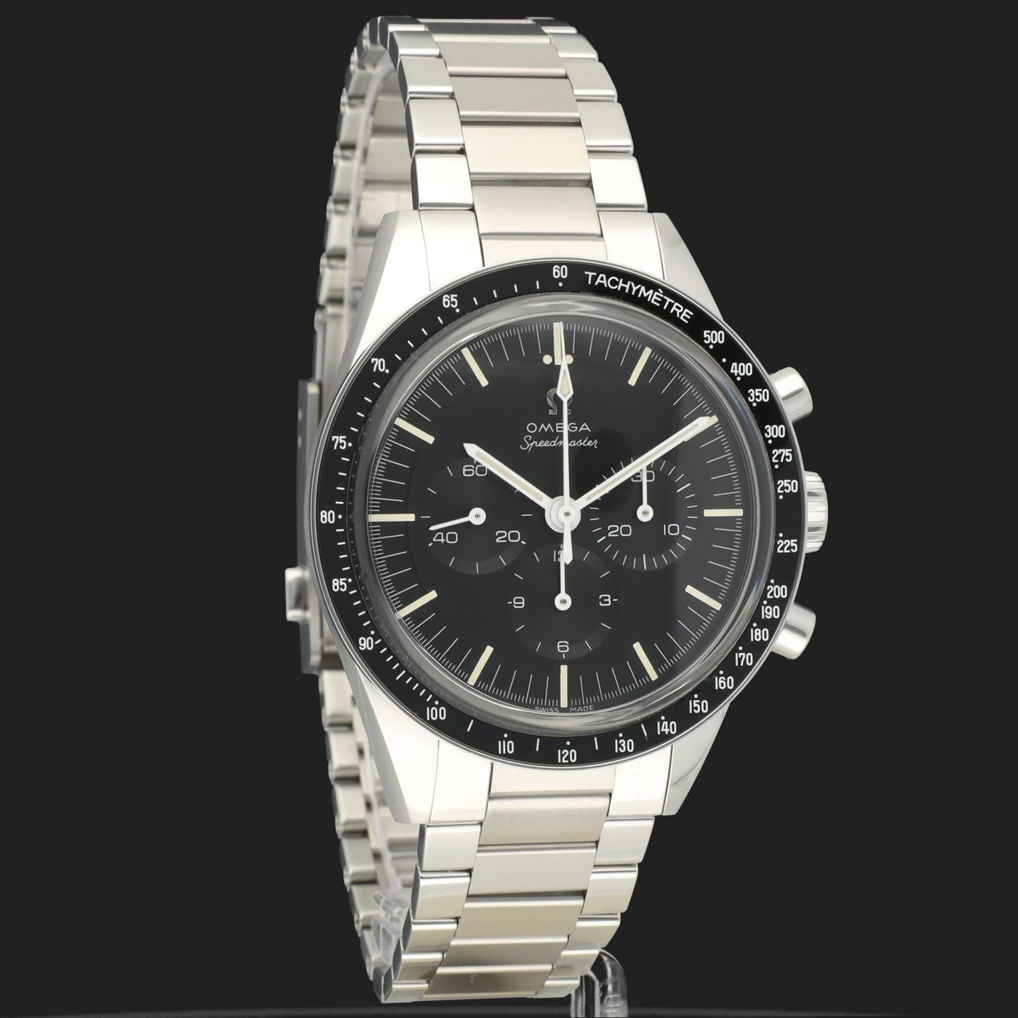 Omega Speedmaster Professional Moonwatch 311.30.40.30.01.001 (2022) - Black dial 40 mm Steel case (4/8)