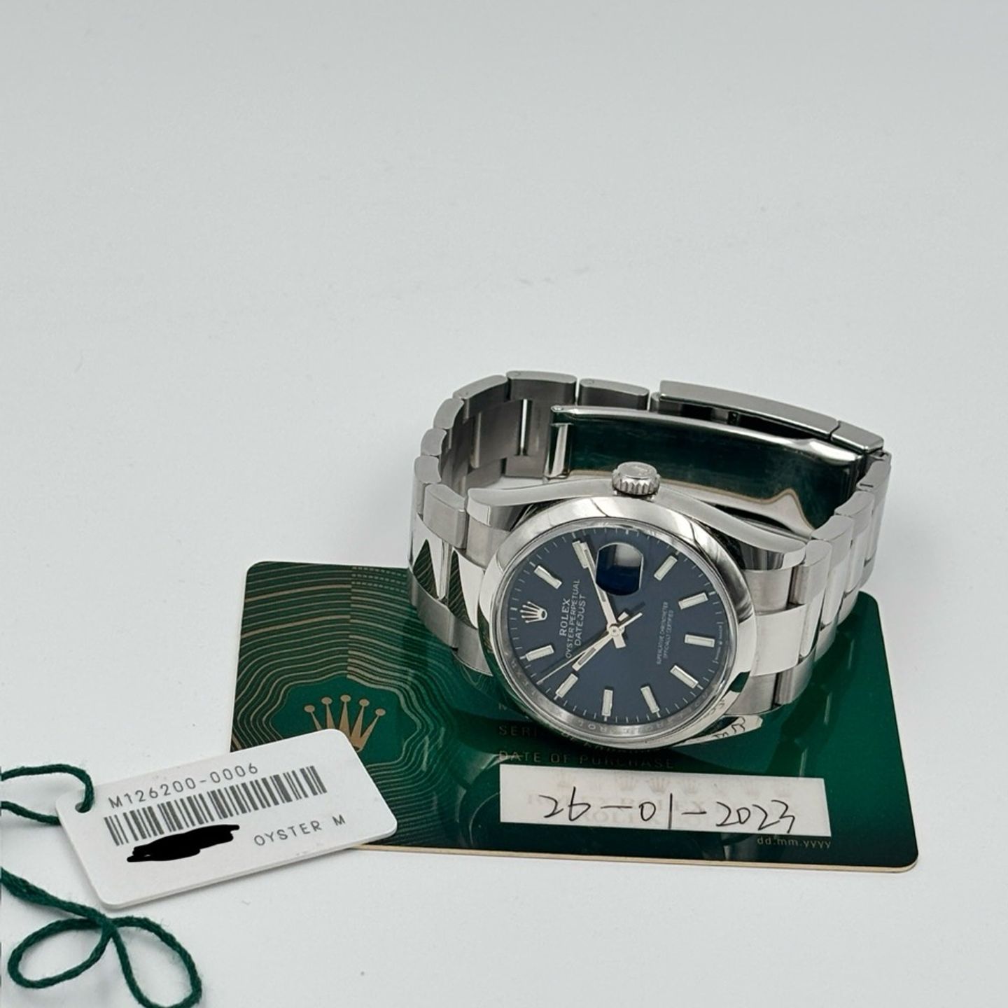 Rolex Datejust 36 126200 (2023) - Blue dial 36 mm Steel case (8/8)