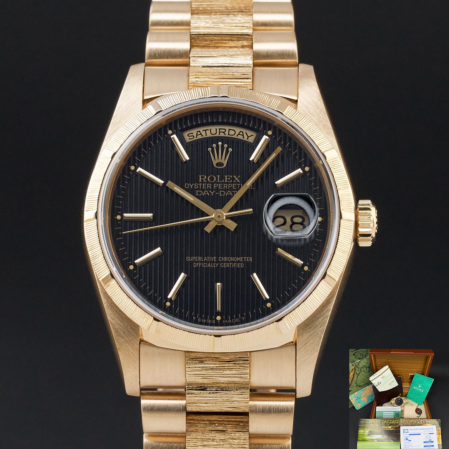 Rolex Day-Date 36 18248 (1999) - 36mm Geelgoud (1/7)