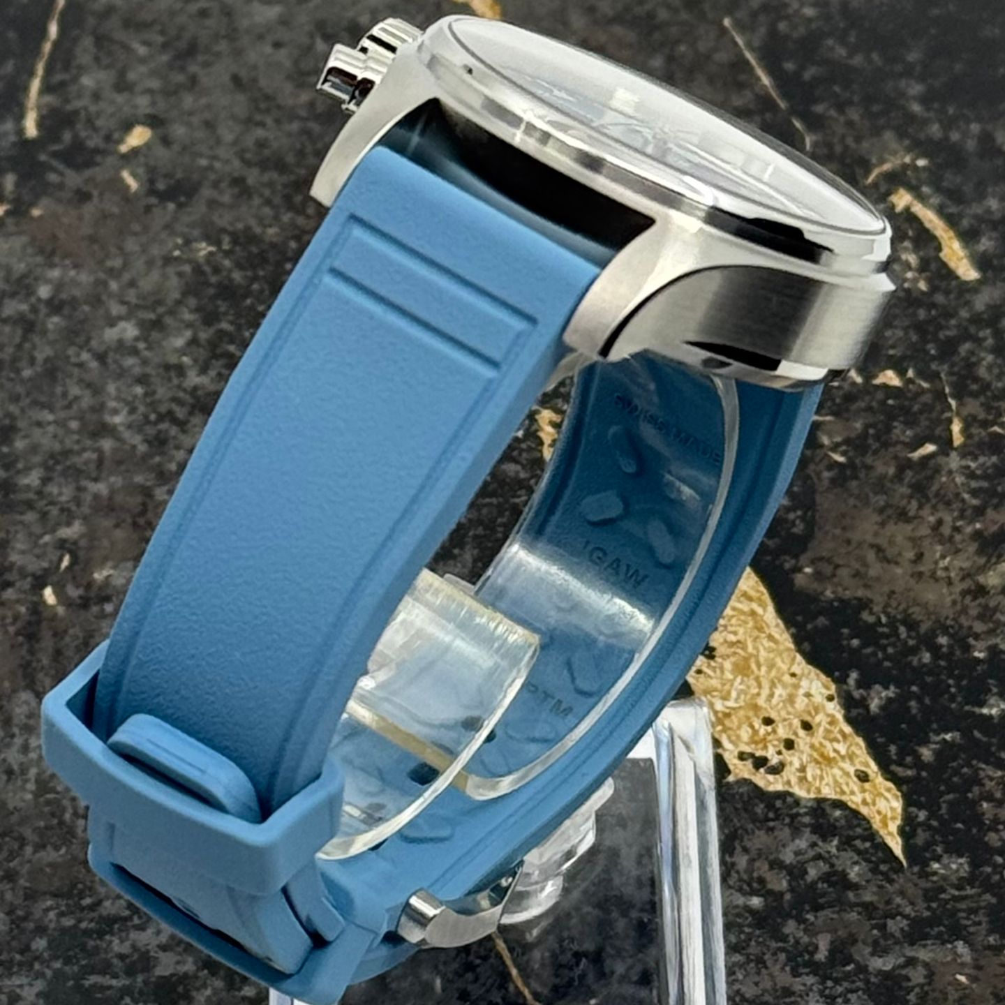 IWC Pilot Chronograph Top Gun Miramar IW388117 (2025) - Blue dial 41 mm Steel case (7/8)